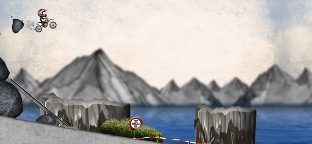 Stickman Downhill - Motocross