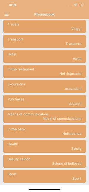 English - Italy phrasebook(圖2)-速報App