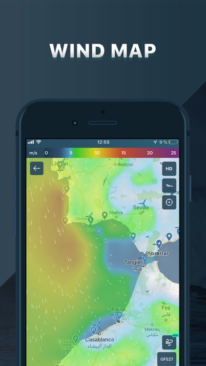 Windy: surf & sailing forecast screenshot-0