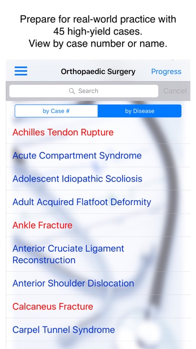 How to cancel & delete Case Files Orthopedic Surgery from iphone & ipad 2