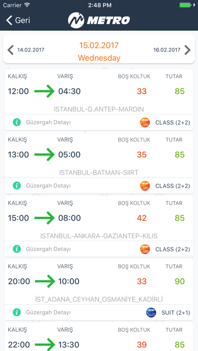 Metro Turizm Otobus Bileti Al By Atlas Yazilim Ios United States Searchman App Data Information