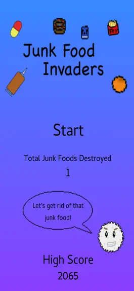 Game screenshot Junk Food Invaders mod apk