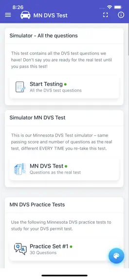 Game screenshot Minnesota DVS Practice Test hack