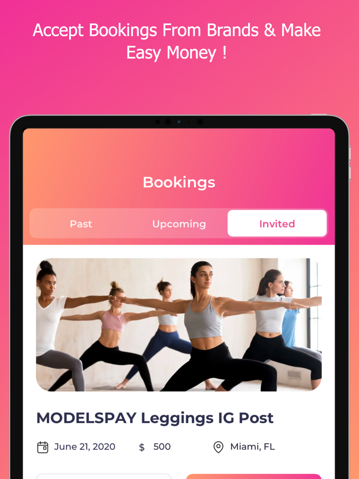 Modelspay - Book On-Demand