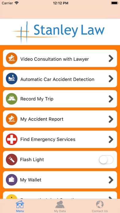 Stanley Law Injury App screenshot 2