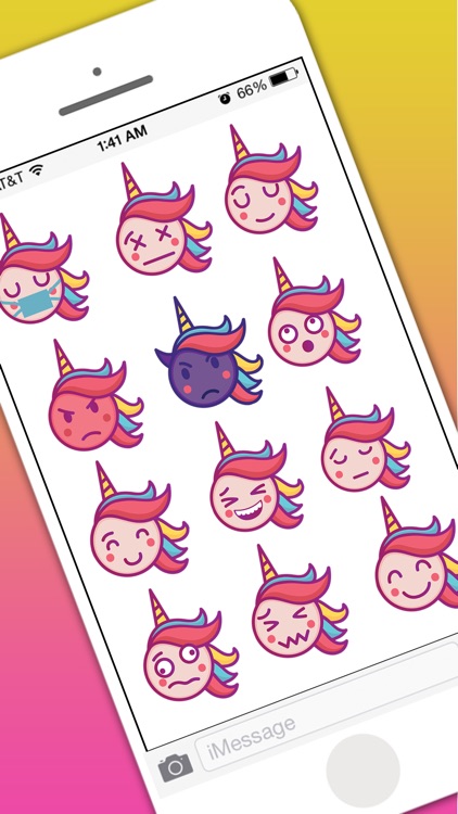 Unicorn Amazing  Stickers screenshot-3