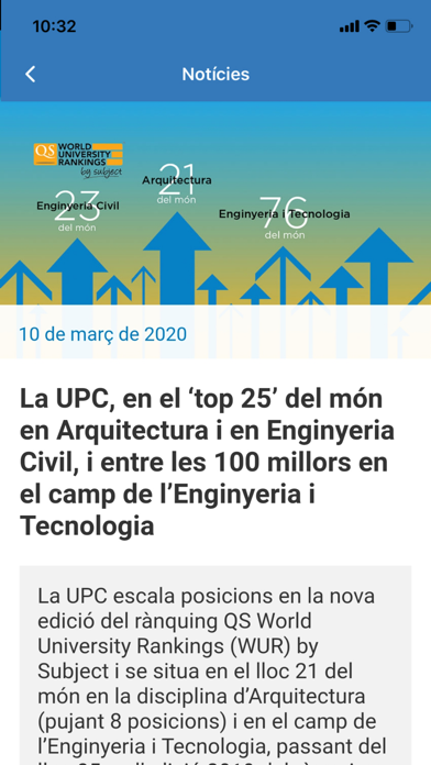 App UPC screenshot 2