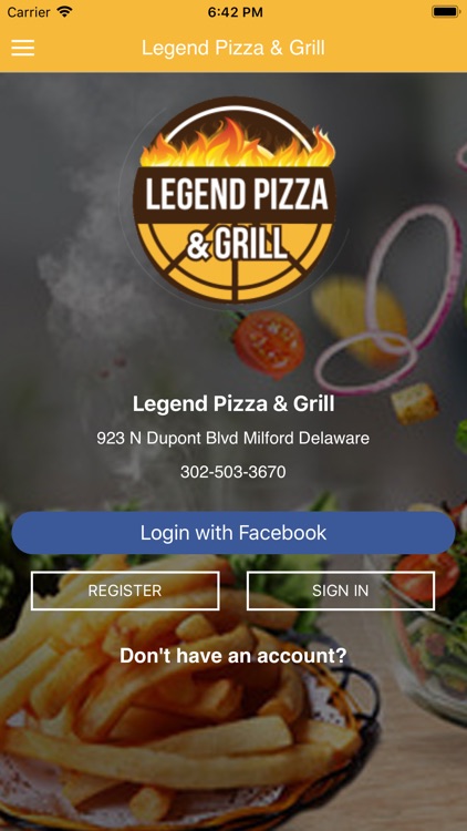 Legend Pizza Milford