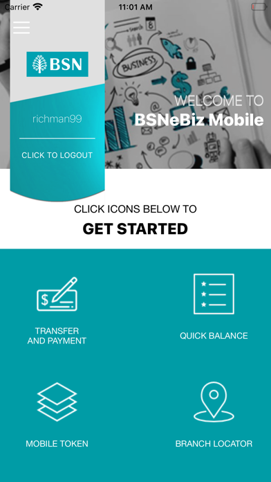 BSNeBiz Mobile- Corporate User screenshot 3