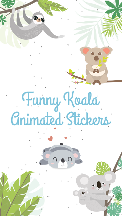 How to cancel & delete Koalamoji - Animated Koala from iphone & ipad 1