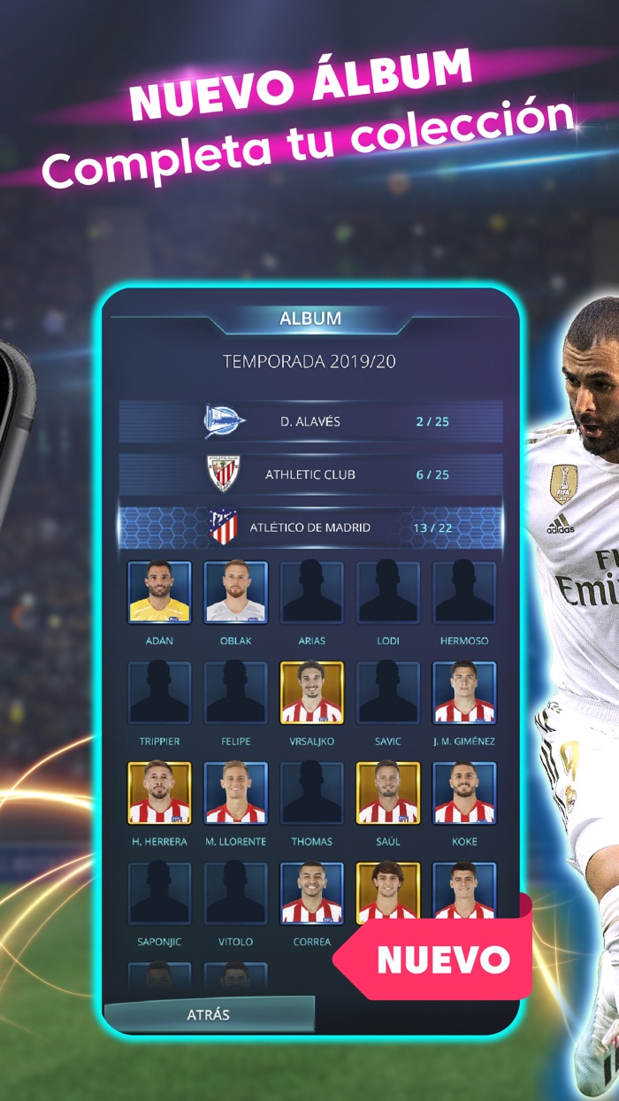 LaLiga Top Cards Futbol 2020