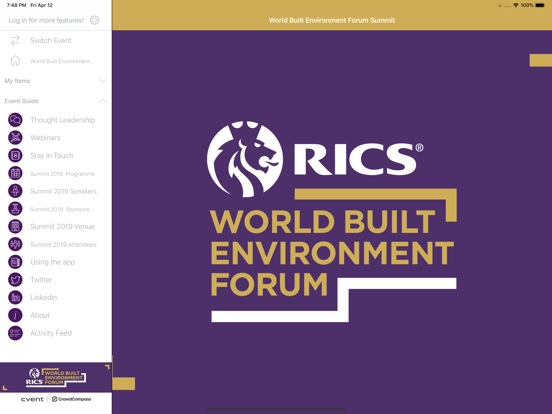 Screenshot #6 pour World Built Environment Forum