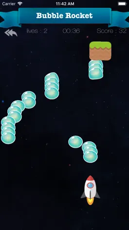 Game screenshot Rocket Surfer - save by bubble apk