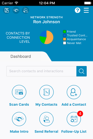 LincSphere - Contact Manager screenshot 2
