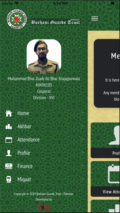 Burhani Guards Members Module screenshot 4