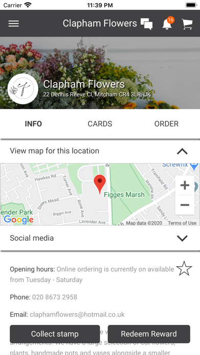 Clapham Flowers screenshot 3
