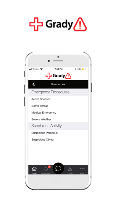 GradyAlerts screenshot 3