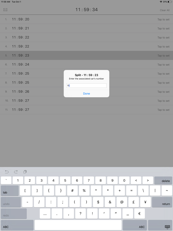 Screenshot #6 pour Checkpoint Clock