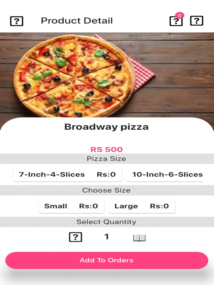 Quick Order E-commerce