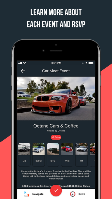 Octane | Car Meets and Cruises screenshot 3