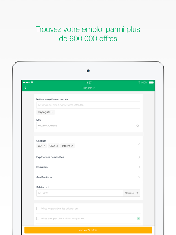 Mes Offres - Pôle emploi Mes Offres - Pôle emploi