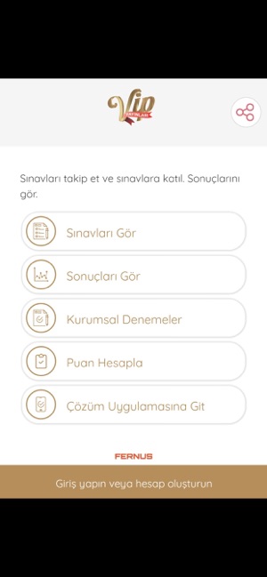 VİP Mobil Sınav