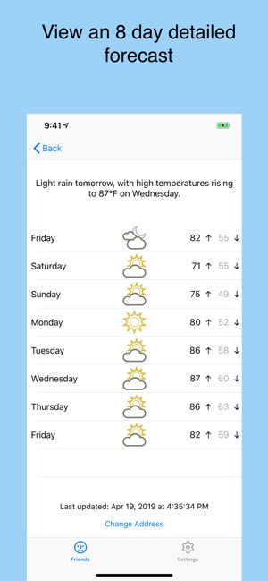 Friends Weather(圖2)-速報App