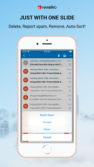 Hanbiro Mail screenshot 4