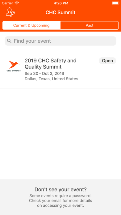 CHC S&Q Summit screenshot 2