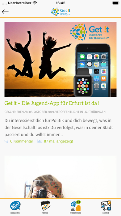 How to cancel & delete Get !t Jugend-App Erfurt from iphone & ipad 2