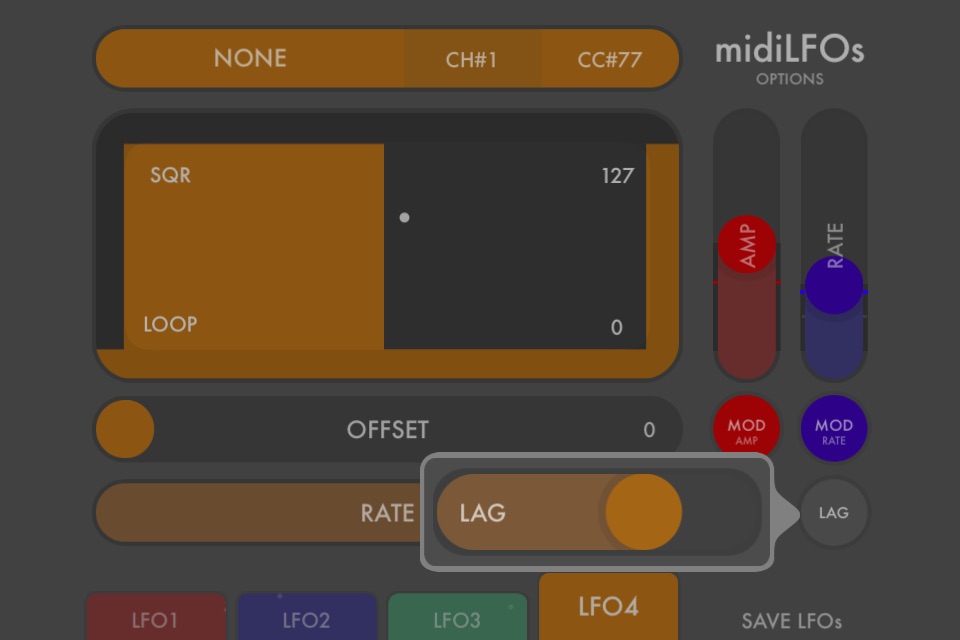 midiLFOs - midi modulator screenshot 4