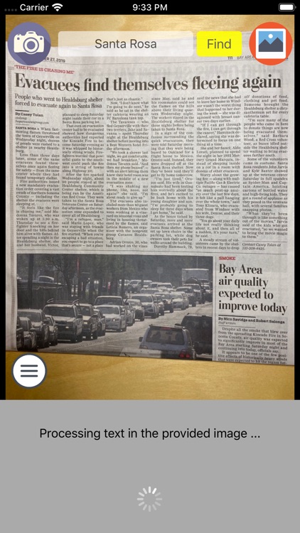 HawkEye - Image Text Search