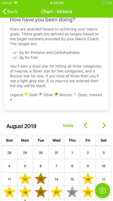 MetabolicMacros screenshot 3