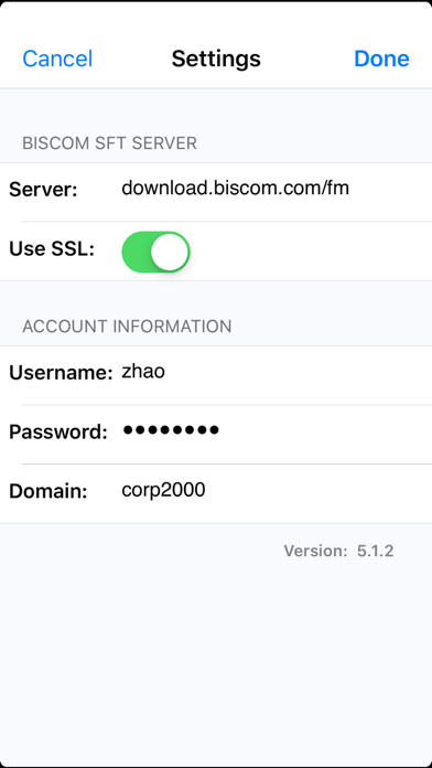 How to cancel & delete Biscom SFT Mobile from iphone & ipad 2