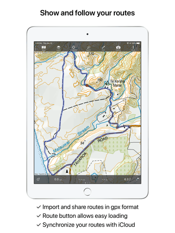 Topo GPS - náhled