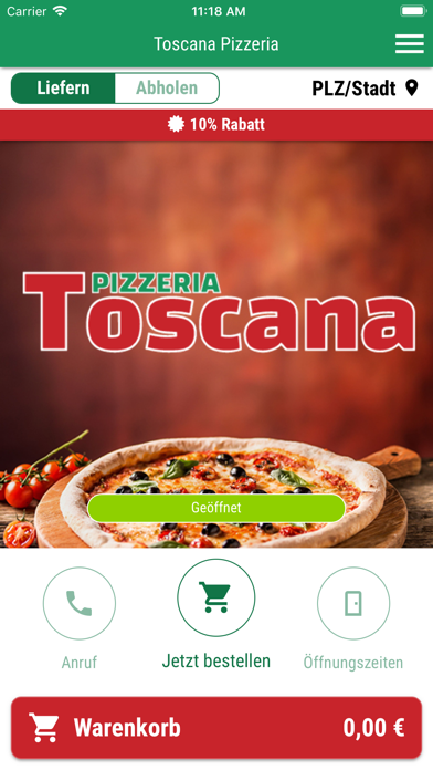 Screenshot #1 pour Toscana Pizzeria