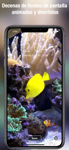 Imágen 4 Acuario fondos de pantalla iphone