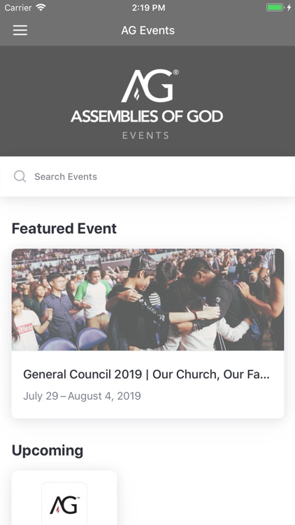 Assemblies of God Events