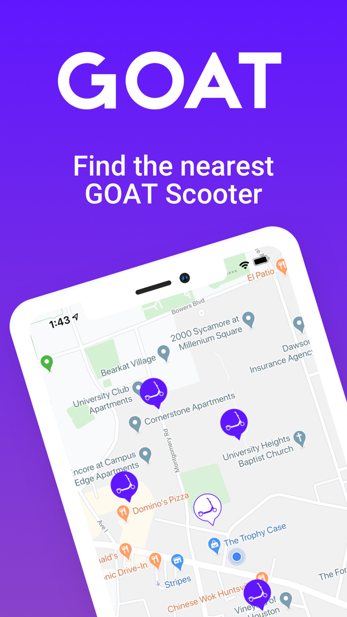 Goat - Scooter Rental