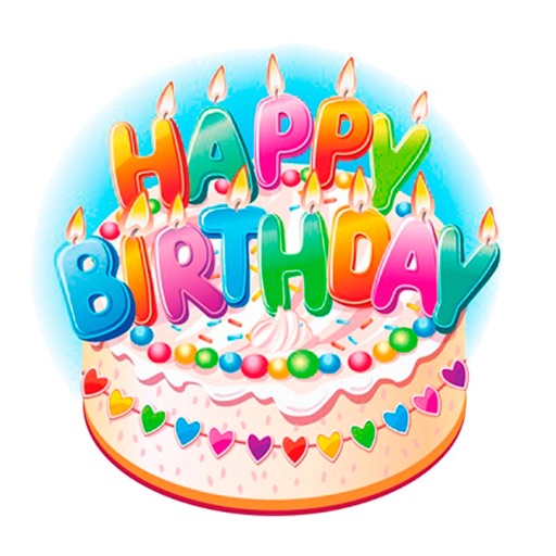 Happy birthday cards images iOS App