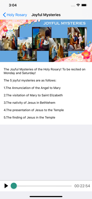 Holy Rosary With Audio & Text(圖3)-速報App