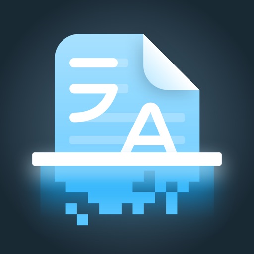 Scan, Extract Text & Translate Icon