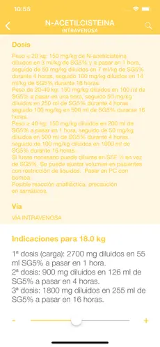Screenshot 4 DosisPedia iphone