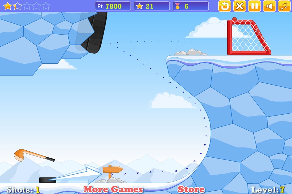 Fancy ice hockey screenshot 2