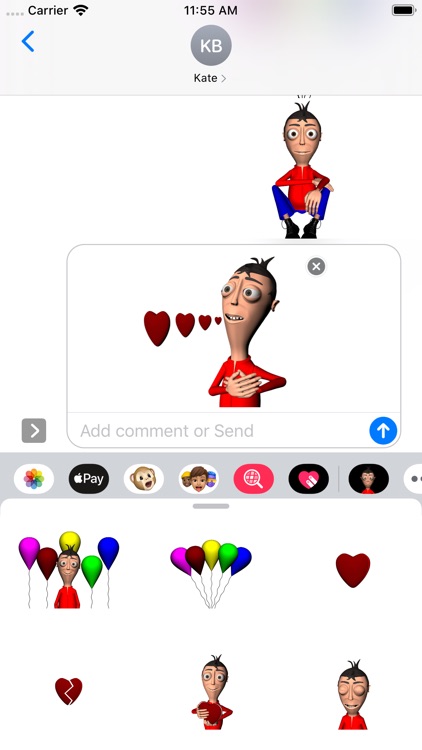 Mateo Stickers screenshot-3