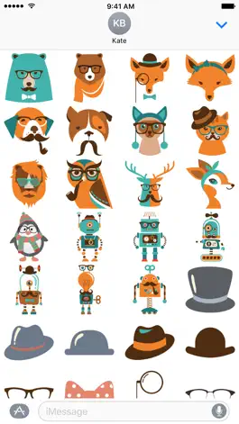 Game screenshot Ultimate Hipster Stickers mod apk