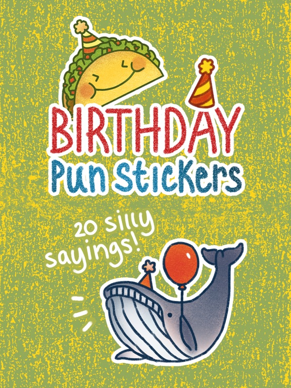 Screenshot #4 pour Birthday Pun Stickers