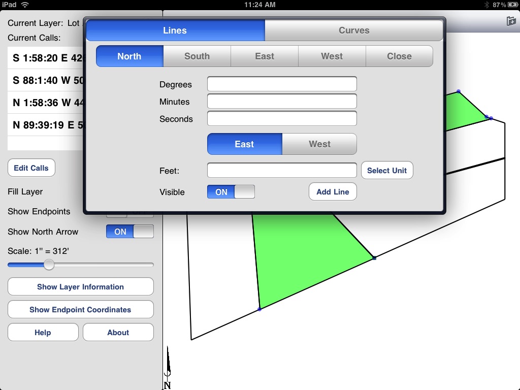 Metes and Bounds Pro screenshot 4