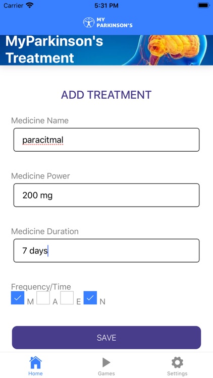 MyParkinson's