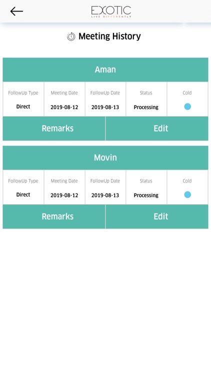 Exotics CRM screenshot-5